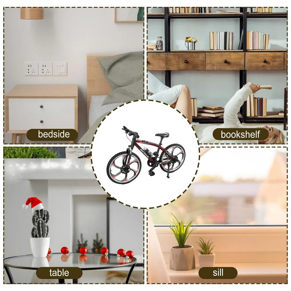 1:8 Scale Alloy Diecast Metal Bicycle Racing Bike Model Birthday Gift For Boys And Girls