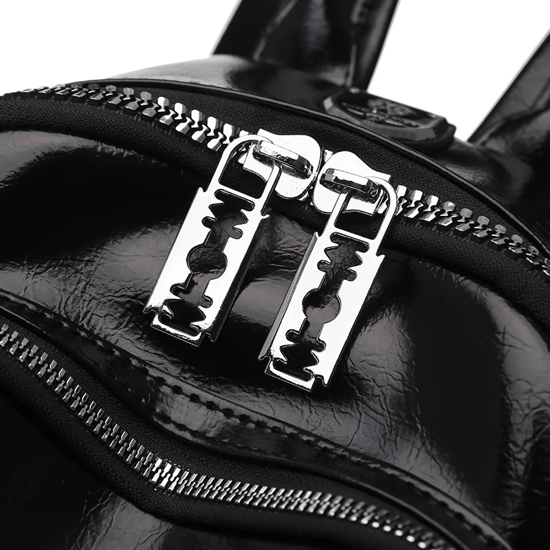 Small Backpack Women Multifunctional PU Leather Backpacks 2021 New Fashion High Quality Ladies Casual Travel Backpack School Bag