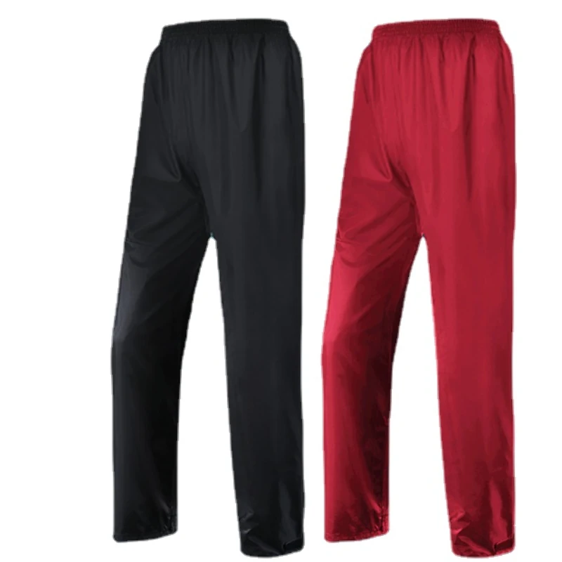 Women Men Rain Pants Waterproof Cycling Outdoor Plus Size M to