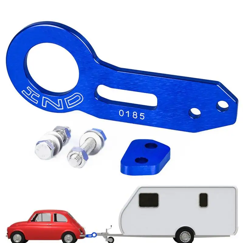 

Car Accessories Tow Hook Kit Car Rear Tow Hook Kit Reusable Car Auto Aluminum Rear Towing Hook For RVs Car Truck