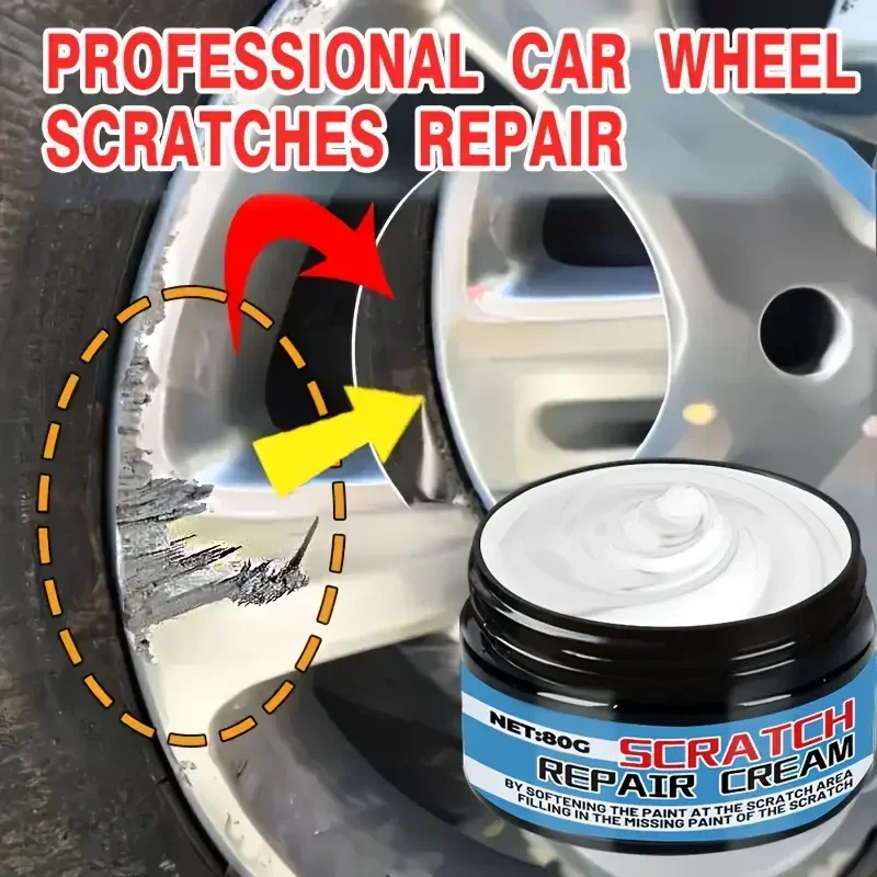 Universal Car Paint Scratch Repair Paste Anti-scratch Wax Polish Abrasive Agent for Metal and Plastic Scratch Repair