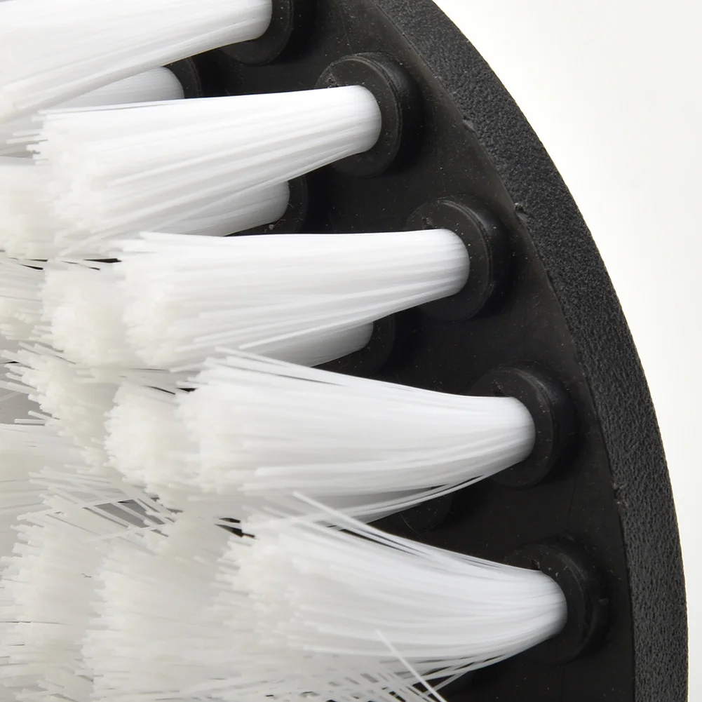 

Brand New High Quality White Cleaning Brush Drill 5 Inch Household Scrubbing Stains Wheel Cleaning Detailing Floor