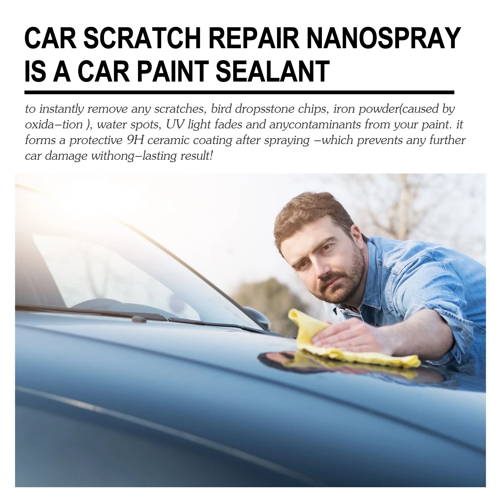 Spray Ceramic Car Coating Sealant Repellent Nano Glass Polishing Plated Crystal Liquid Hydrophobic Coating Paint Care