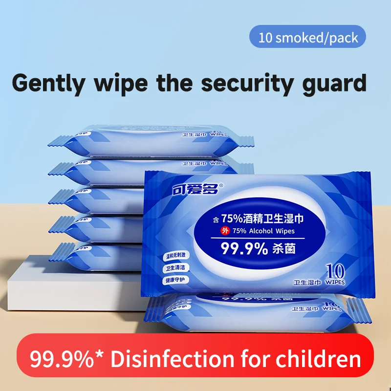 Alcohol Cleaning Wipes Individually Wrapped Alcohol Wipes 30pcs 70% Isopropyl Travel Home Electronics Non-Toxic
