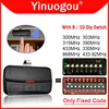 Multi Frequency 280MHz-868MHz Remote Control Comaptible With 300MHz 303MHz 315MHz 330MHz 433MHz 868MHz With 8 / 10 Dip Switch 1