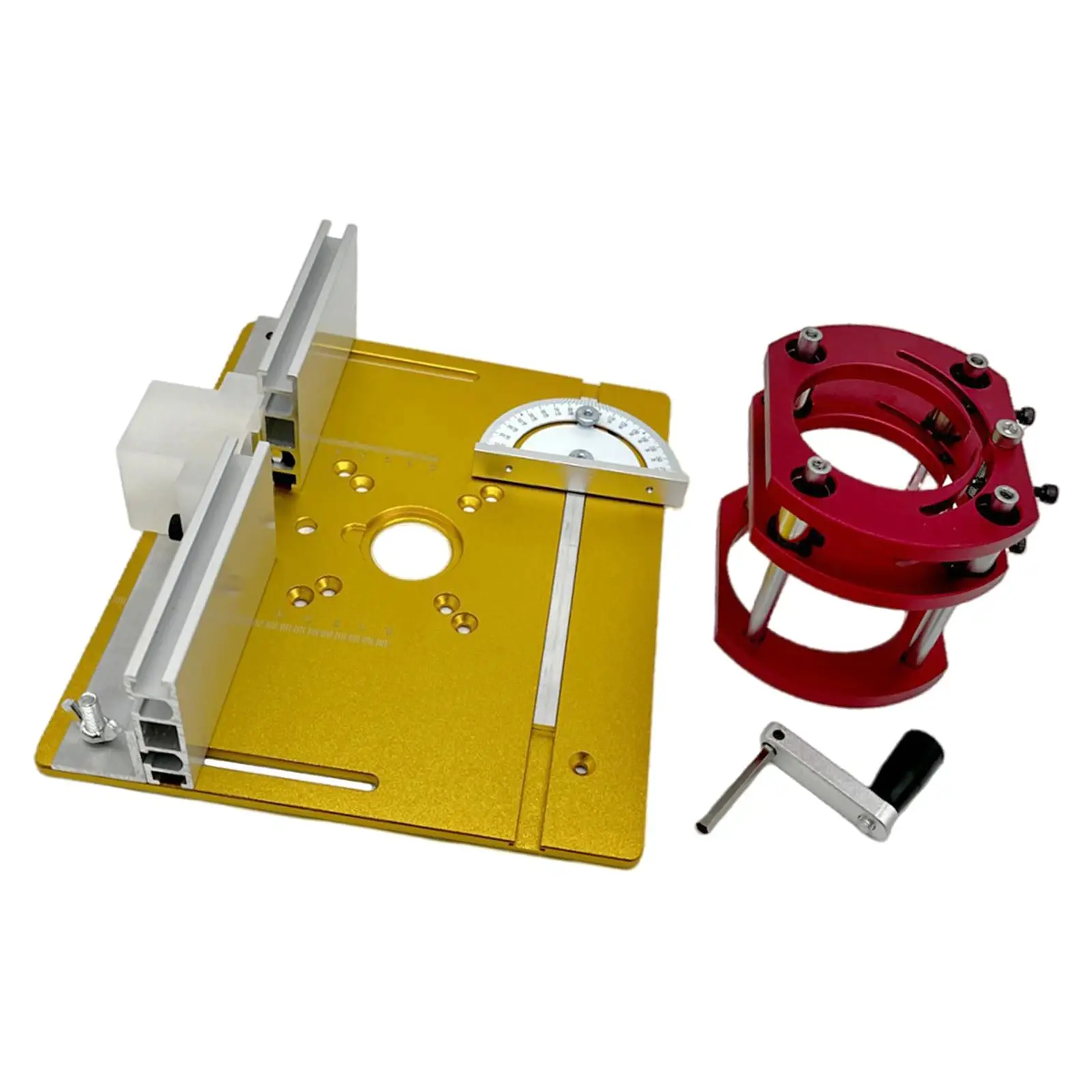 Precision Router Lift Table for Table Saw Carpentry Tool Wood Router Trimmer Precision Router Lift Table for Table Saw Carpentry Tool Wood Router Trimmer