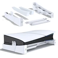 For PS5/PS5 Slim Console Holder PS5 Slim Horizontal Bracket PS5 Base Stand For Playstation 5 Disc & Digital Editions Accessories