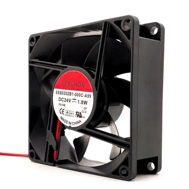 PE80252B1-000C-A99 – 80x80x25 Mm Lüfter, 24 V, 4,8 W, 2-Draht, Für Wechselrichter & Co.