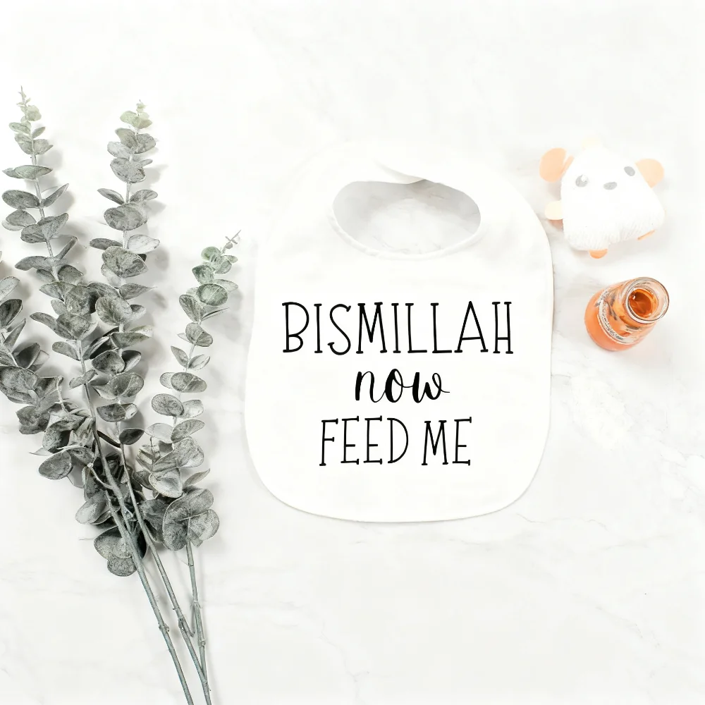 Nourishing Bib - My First Eid Gift: Islamic Holiday Decor