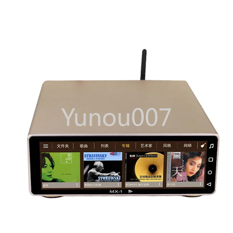

Аудио цифровой поворотный стол Android Настольный плеер сеть WiFi Bluetooth 5,0 USB 32 бит/768 кГц DSD512 русское корейское меню