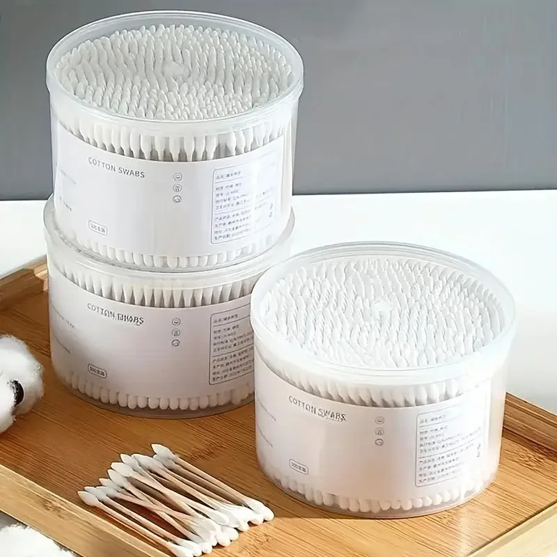 Multi-Purpose Disposable Cotton Swabs For Makeup Removal and Ear Cleaning