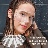 30pcs Professional Clear Forehead Shield Wear-resistant Face Goggles Lightweight Protective Guard Transparent Facial Visors 2