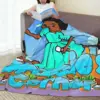 Gracies Family Corner Cute Phonic's Song Blanket Flannel Portable Throw Blankets Sofa Throw Blanket For Couch Bedding Office 5
