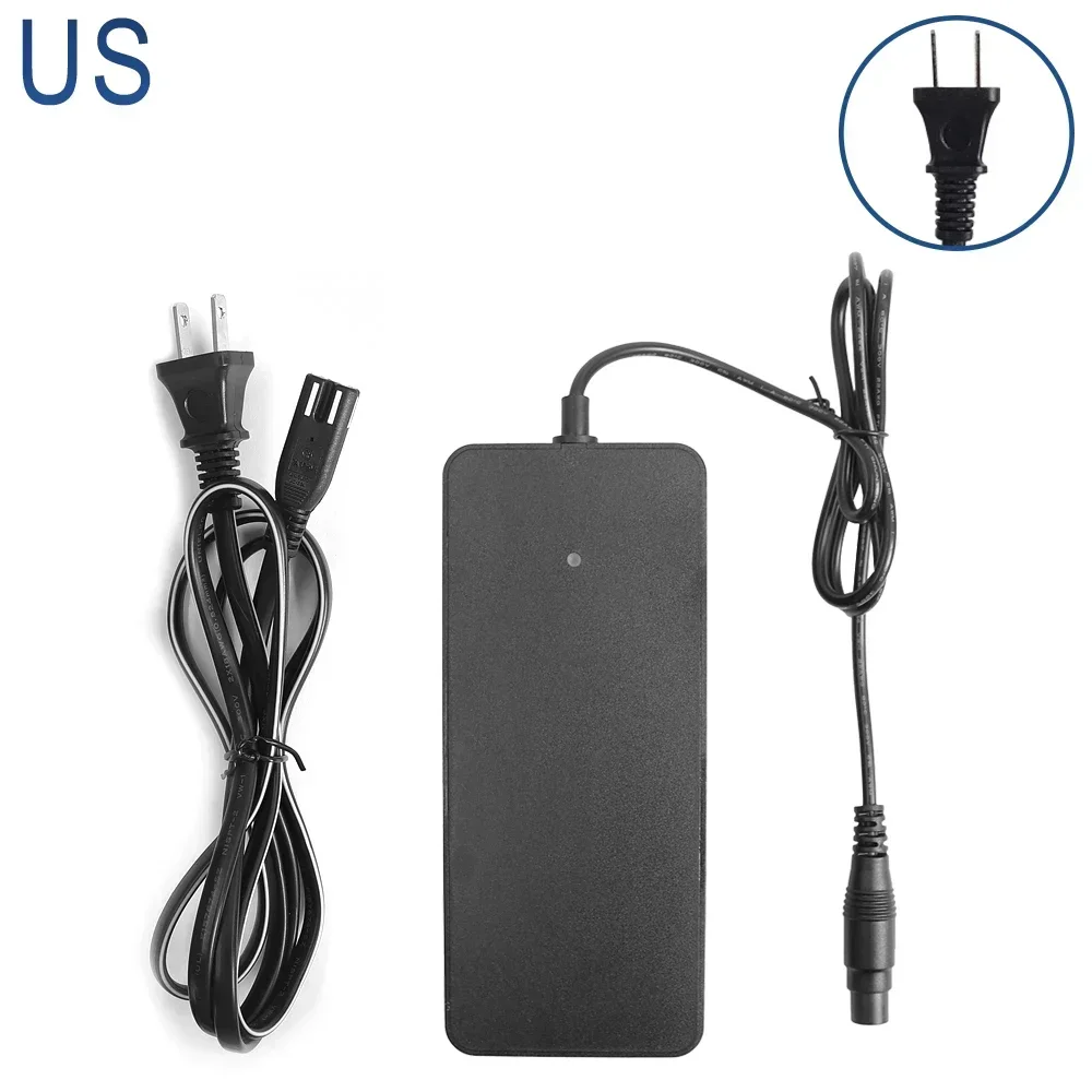 Mezelon Step Oplader Mezelon 54,6V 2A Oplader Voor Je Elektrische Step – Perfect Voor Xiaomi 4 Pro Max, 4 Pro Plus, 5 Max & Ninebot ZT3 Pro | Snellader Voor 48V Scooters Ninebot ZT3 Pro Lader