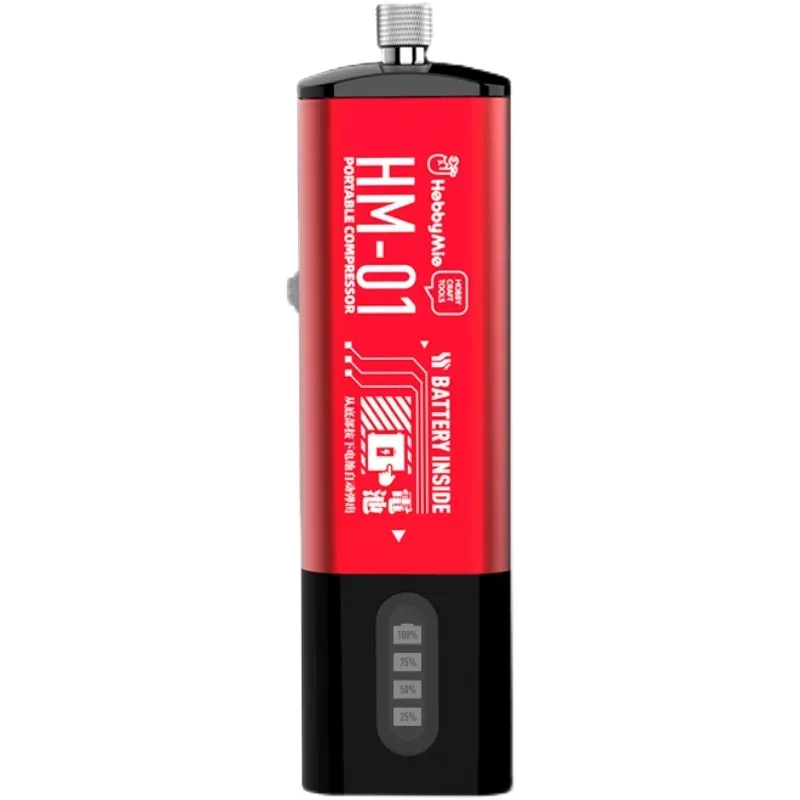 HOBBY MIO HM-01 Portable Compressor Airbrush for Model Building