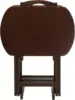Wood TV Tray Set 1