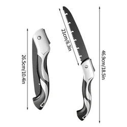 Portable Foldable Garden Pruner and Saw with Ergonomic Grip (21Cm-Saw-1pc)