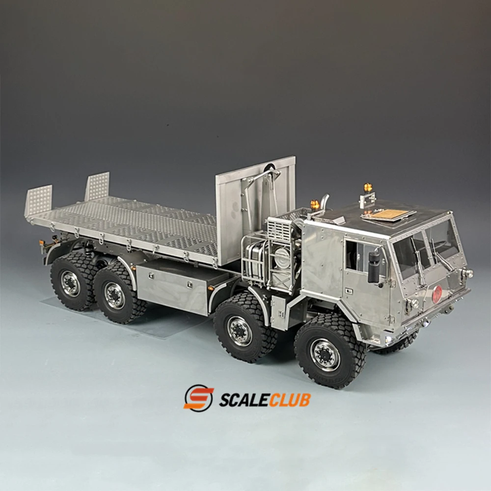 SCALECLUB 1/14 Full Metal Roll-on/Roll-off 8x8 Military Truck T815 4