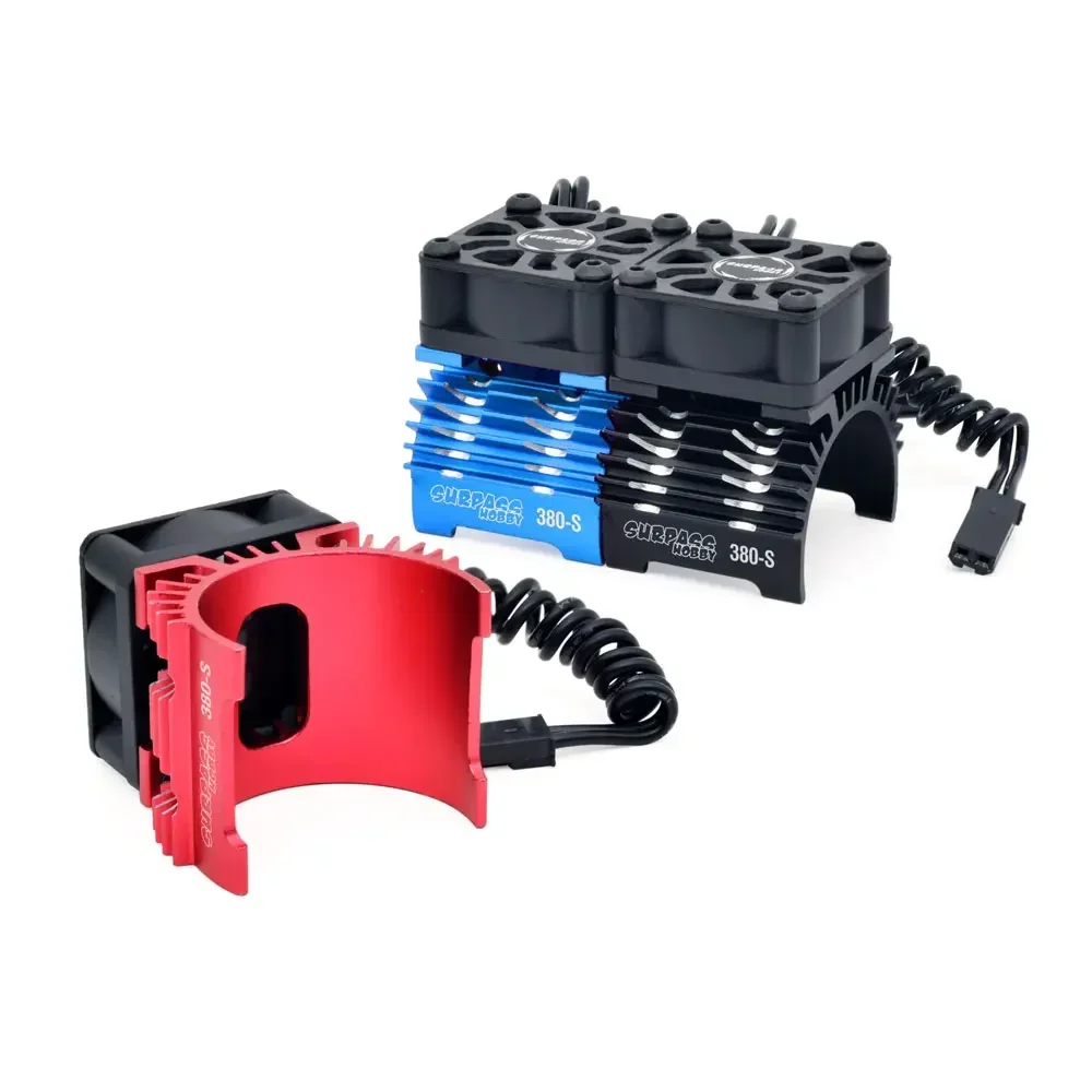 High-Performance Metal Heat Sink with Cooling Fan for RC Car Brushless Motors