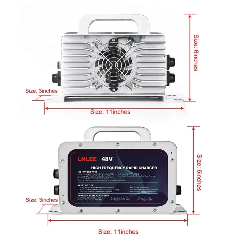 54.6V Charger (for 48V, 13S NCM/NCA battery)