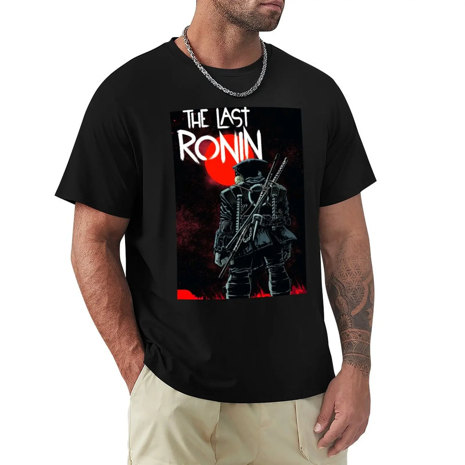 Last Ronin T-Shirt Uomo Abbigliamento T-Shirt Uomo Uomo T-Shirt Manica Lunga