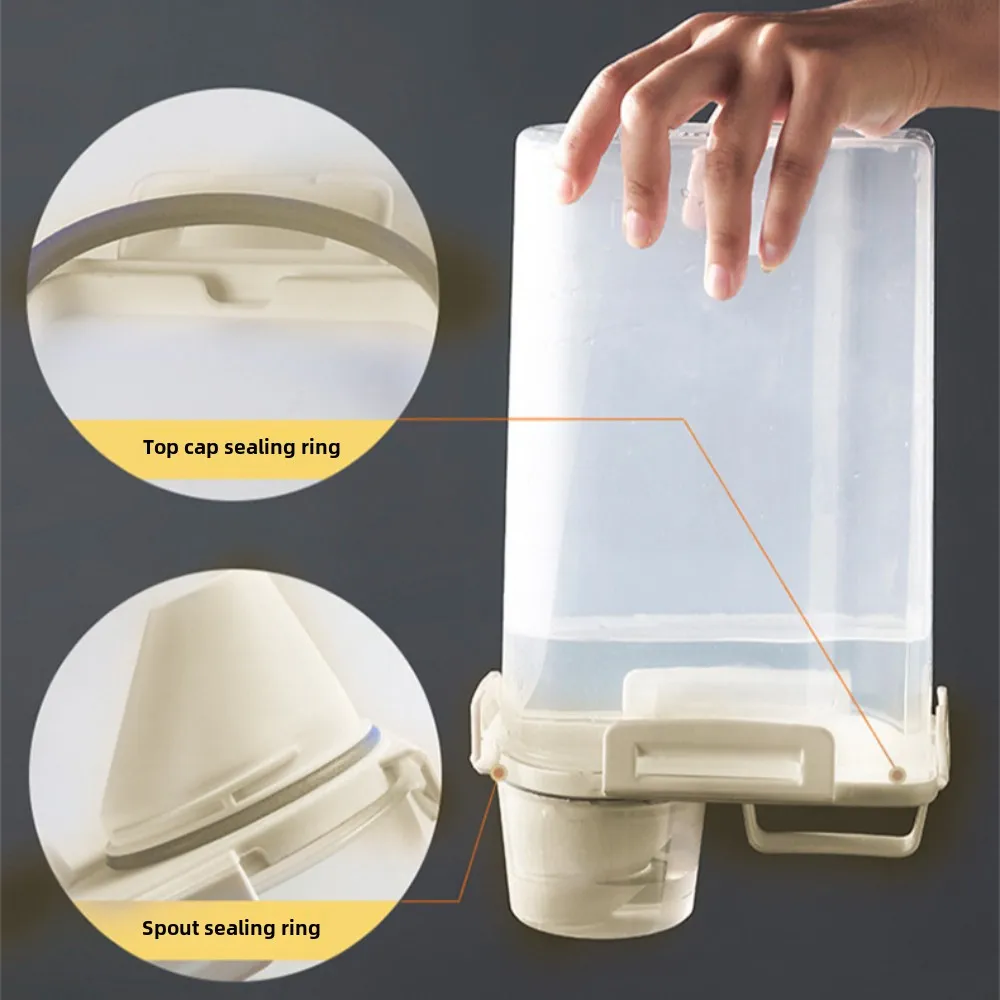 Pet Food Storage Box - Airtight & Leak-Proof Container with Lid