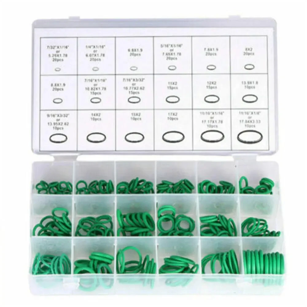 Silicone Ring Silicone O Ring Rubber Seal Gaskets Washer Gasket Kit Nitrile Rubber O Ring 270 Pieces O Ring Assortment Set Kit O Rings Seal Gasket Washer 18 Sizes Rubber O-Ring Grommets Heavy Duty Professional