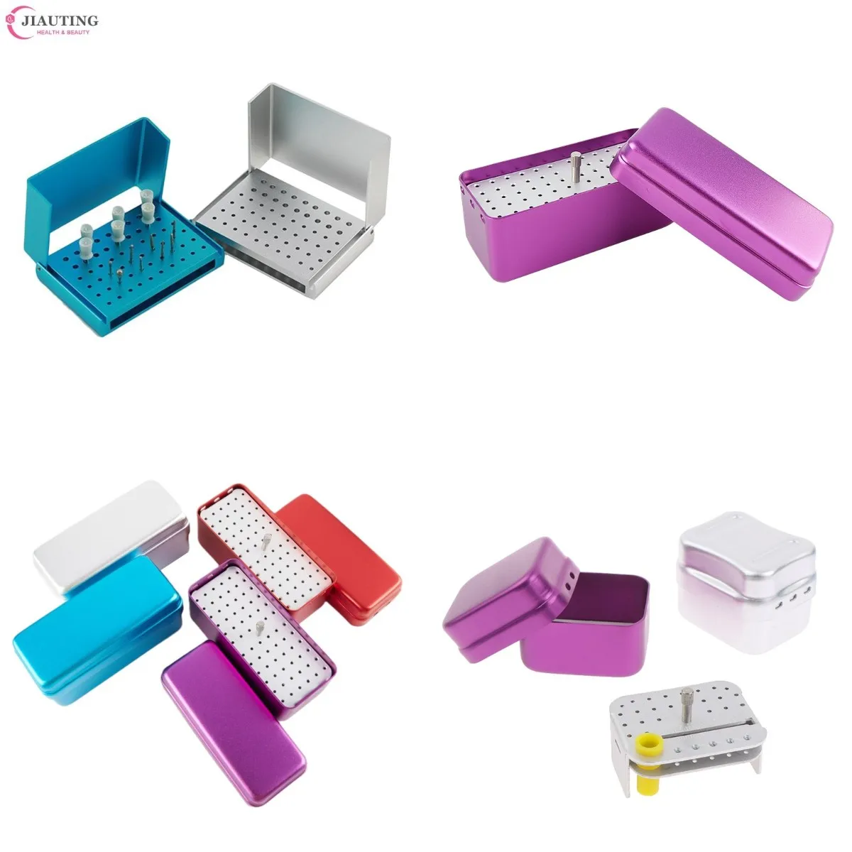 

Dental Disinfection 30/58Holes Endo Box Cleaning Stand Autoclave Sterilizer For High/low Speed Dental Burs For Dentistry Clinic