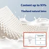 Natural Latex High Pillow Thickened Neck Protection Adult Rubber Pillows Core Hard Nap Pillow Help Sleep Body Pillows Almohadas 3