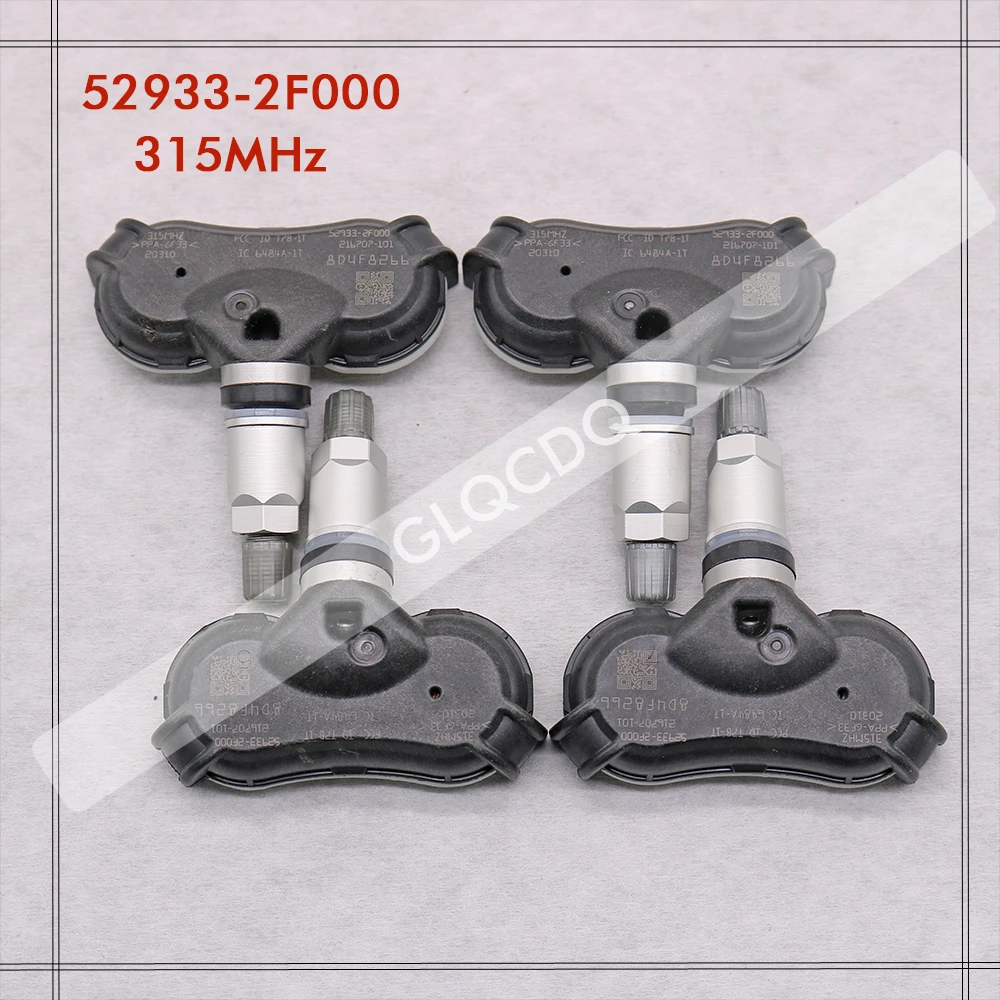 TPMS , 2008 2009 2010 2011 2012  ׽ý 315MHz Ÿ̾ з  Ÿ̾  52933-2F000 52933-F2001