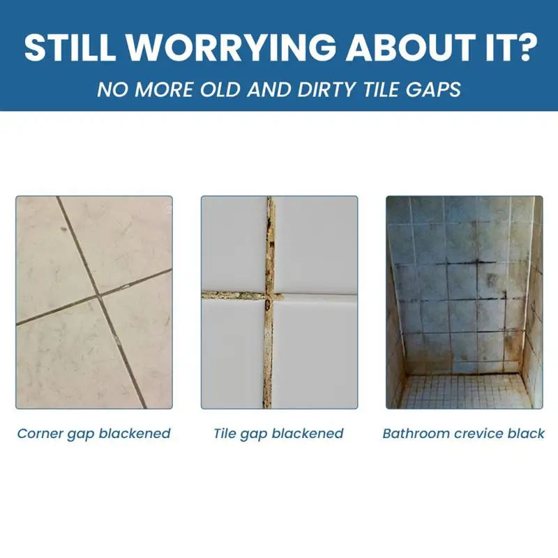 Description Picture 5 of item20/120ml Tile Refill Agent Grouting Fill Tile Glue Fillin Agent Ceramic Beauty Sewing Glue Sealer Repair Porcelain Flo