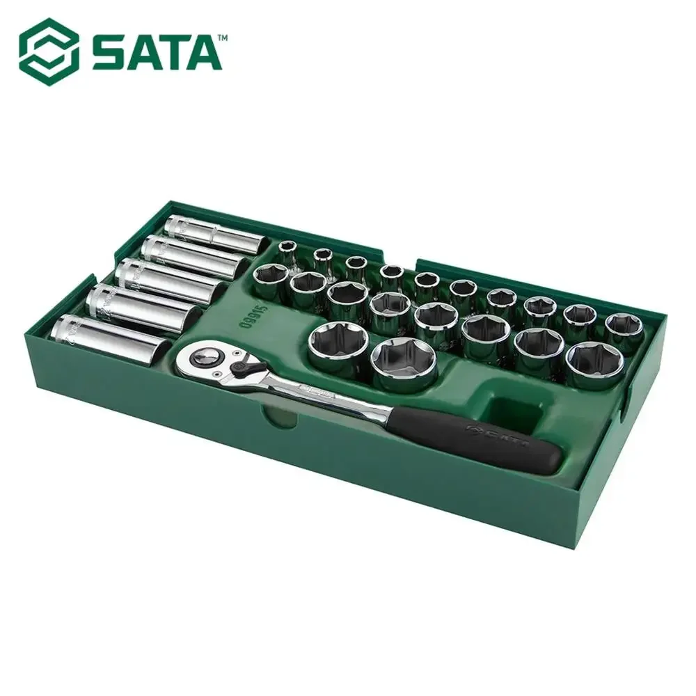 SATA-26Pc-1-2IN-Dr-Socket-Tray-Set-12-5MM-series-hexagon-socket-set ...