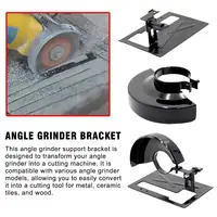 Angle Grinder Bracket Adjustable Metal Cutting Wheel Angle Support Holder Stand Grinder Machine Grinder Cutting Table Prote U8H2 2