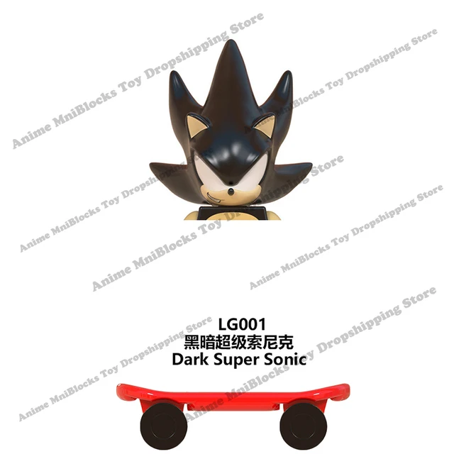 WM6086 WM6087 WM6088 LG1001 anime bricks Sonic Amy Rose Ray Storm Shadow building blocks mini action toy figures Children gifts Light Grey