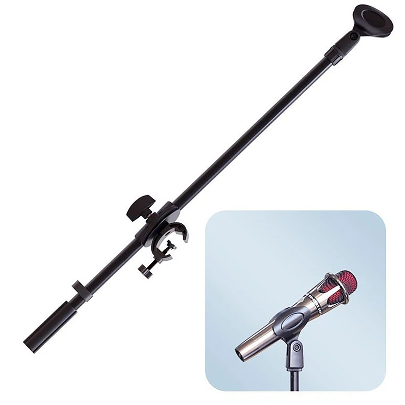 Arm Boom Microphone Stand Metal Telescoping Stands Holder Clip Mount Adjustable Height Universal Floor Short Rotating Desk 1Pc microphone stand