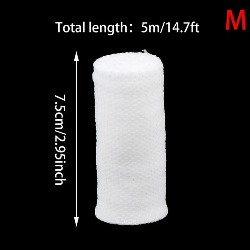 4.5m Emergency Supplies PBT Elastic Bandage Medical Food And Pet Bandage For Splint Fractures First Aid Non-woven Bandage – Detail 10