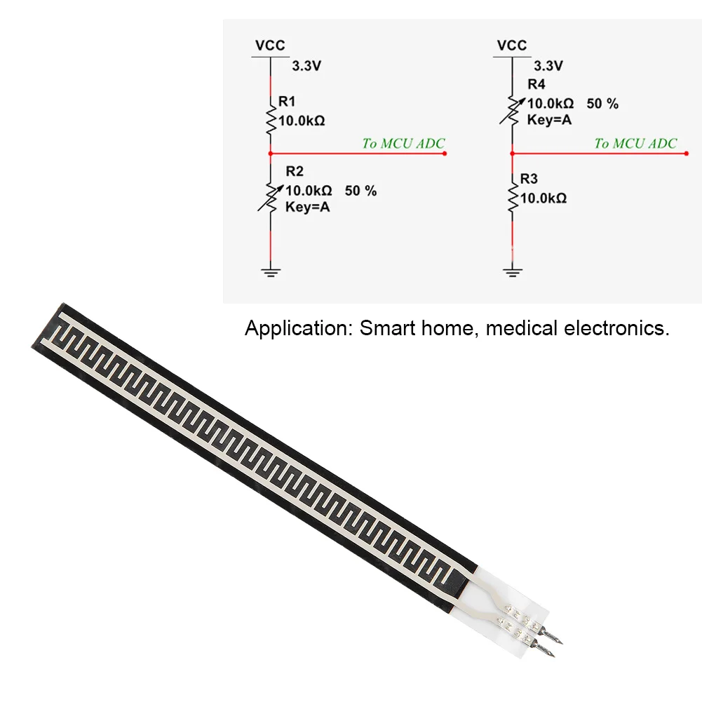 Pressure Sensor Module ZD10-100 500g Resistance Type Thin Film Pressure Sensor Force Sensor Pressure Force Thin Film