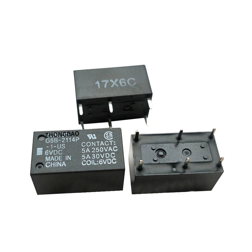 

G6B-2114P-1-US 6VDC 5A 6V 6 DC6V