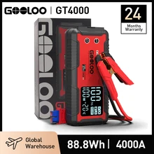 GOOLOO 12V Car Jump Starter 4000A Car Battery Starter 24000mAh Portable Power Bank Booster Auto Starting Device Emergency Start