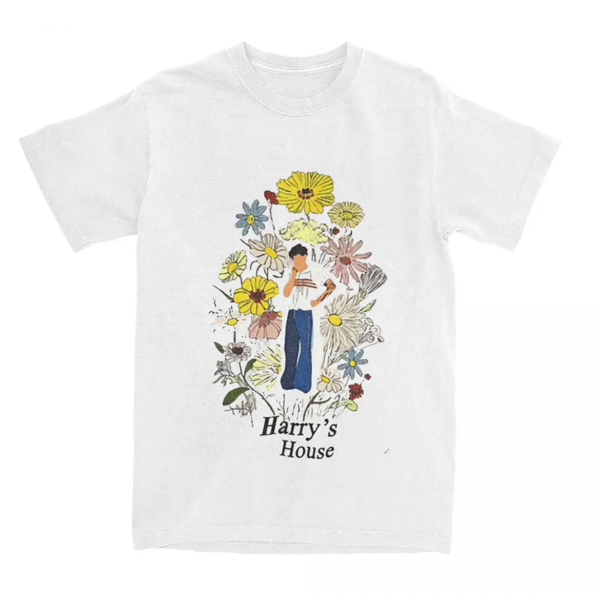 

Harry House-Harry's Floral Concept Stuff T-Shirts for Men Women Fun Pure Cotton New Arrival Tees