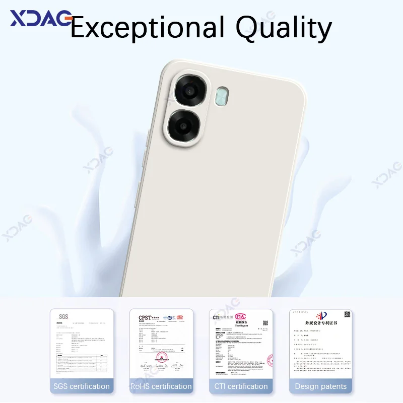 Silicone Phone Cases with Enhanced Camera Protection and Soft Microfiber Lining