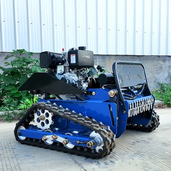 Customizable powerful 24V remote-controlled lawn mower self-propelled suitable for home garden mowing robot 1