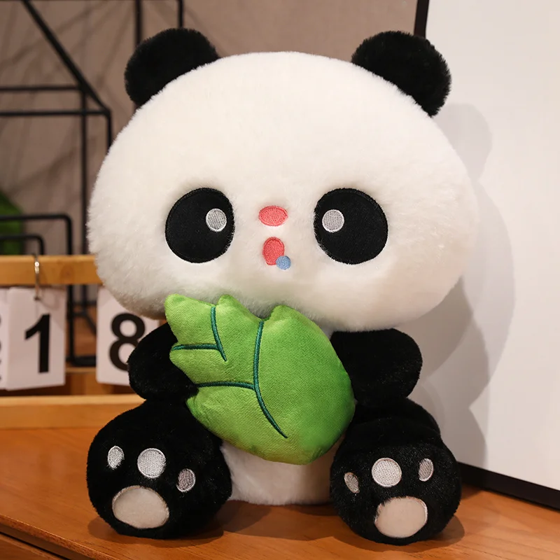 Boneca de pelúcia Kawaii Panda - Bonecas de panda fofinhos macios |  Brinquedos de pelúcia Aconchegante Panda, Kawaii Home Ornamento Prateleira  Interna