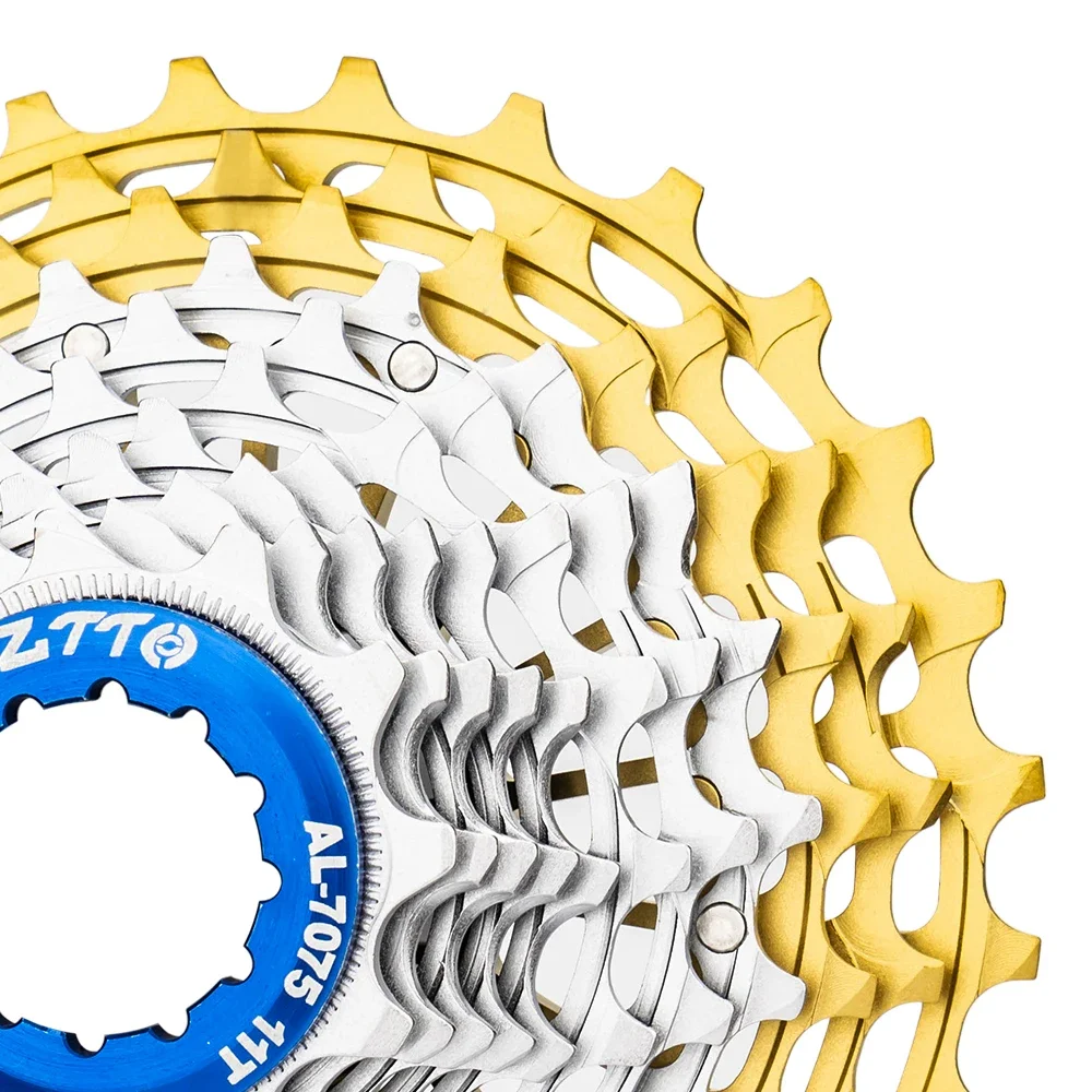 Bicycle Cassette Bicycle Sprocket Gear Bike Freewheel ZTTO Road Bike 11 Speed Flywheel 28/30/32/34/36T Ultra-lightweight Cassette 11 S Integrated Freewheel 11V Sprocket HG Structure