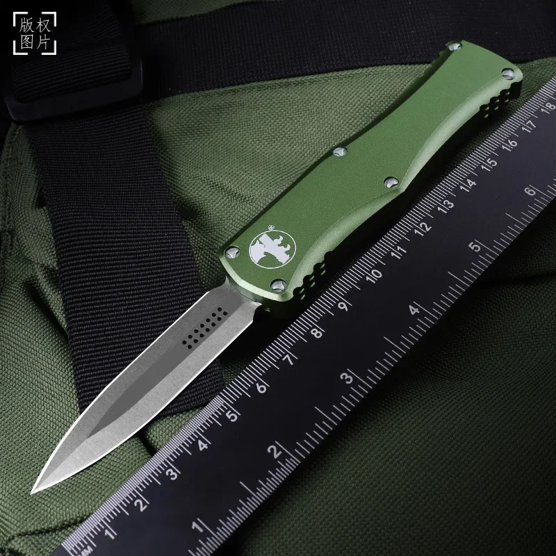 tactical-combate-militar-pocket-knife-edc-auto-defesa-knife-canivete-og-verde-stonewash-d2-lamina-micro-otf-tech-cnc