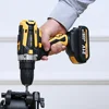 YIKODA 12/16.8/21V Cordless Drill Rechargeable Electric Screwdriver Lithium Battery Household Multi-function 2 Speed Power Tools 6
