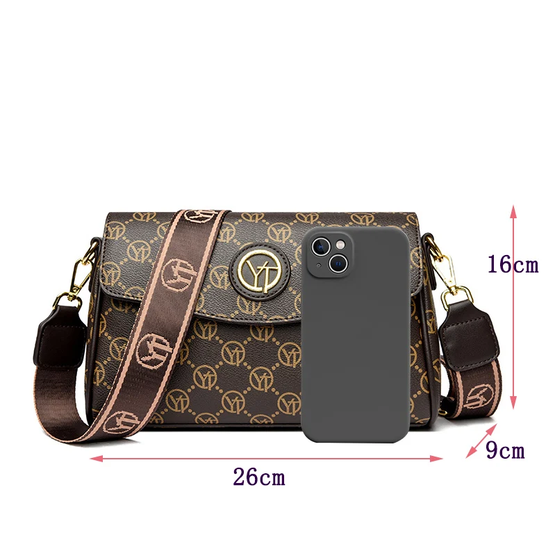 Women's Shoulder Bag Crossbody Bag Round Women's Wallet Waterproof Handbags