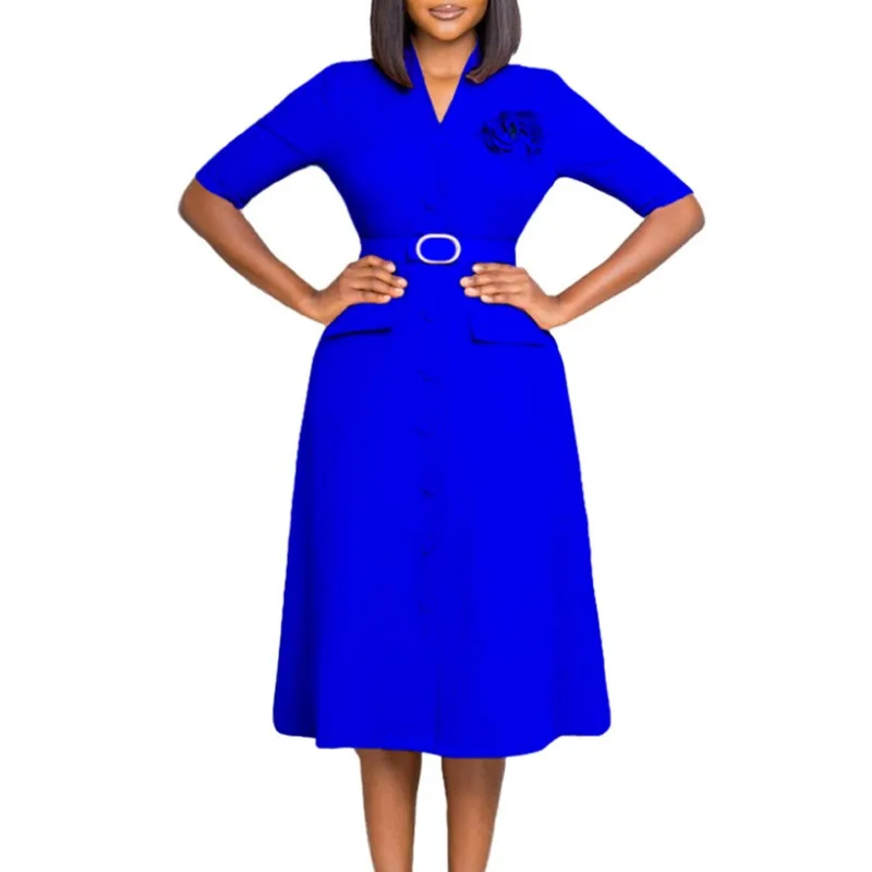 Рисунок 3 - Женское офисное платье с V-образным вырезом