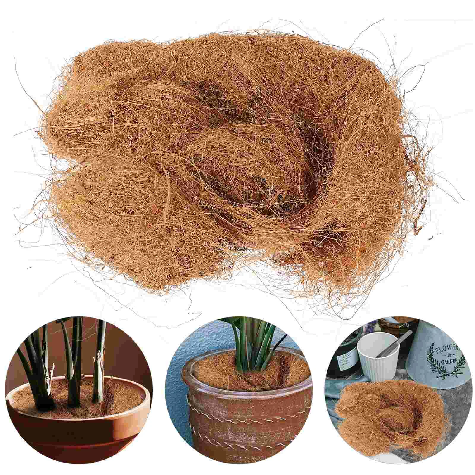 Coconut Fiber Liners Plant Pot Coir Fiber Mulch Flowerpot Mat