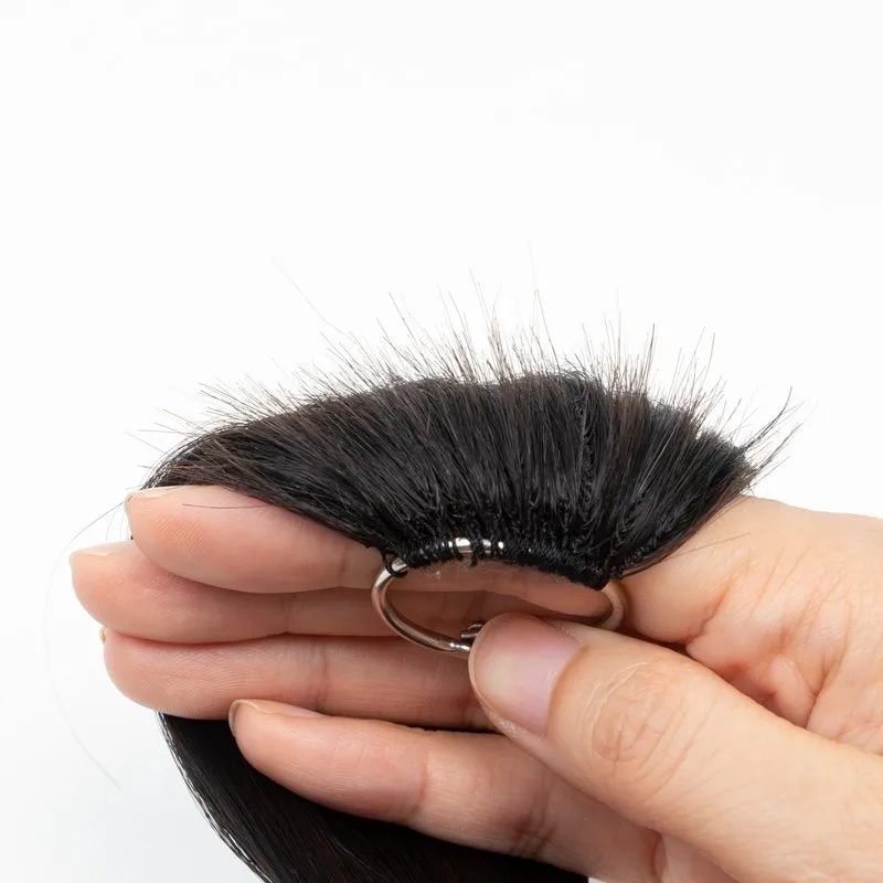 Рисунок 3 - Наращивание волос из микроперьев